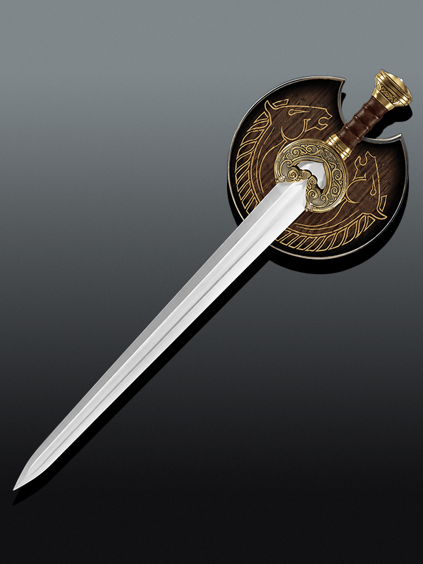 IMG 5 Lord of The Rings King Theoden 1:1 Herugrim Sword Replica - Image 5