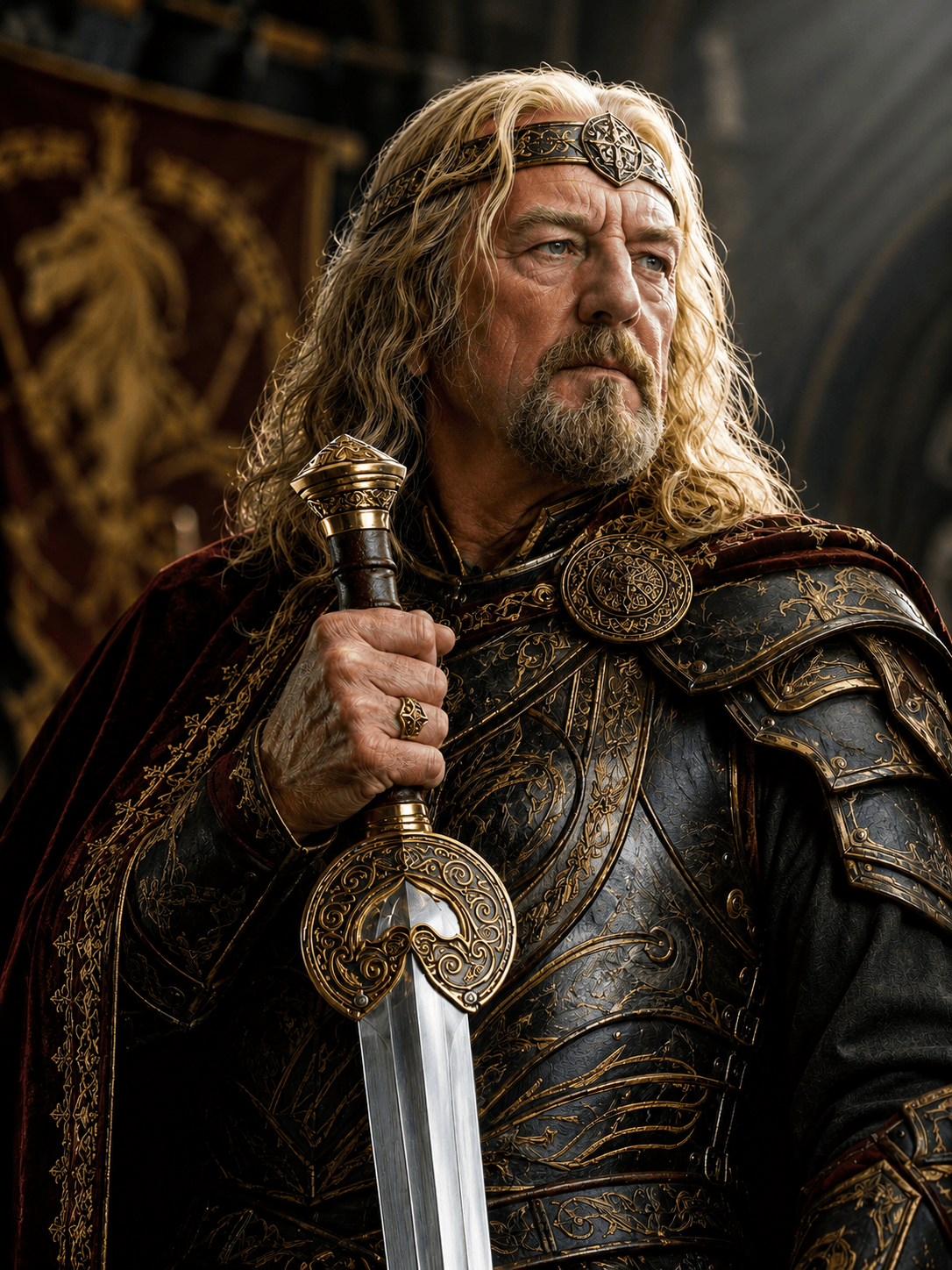 King Theoden Replica Sword King Theoden Replica Sword