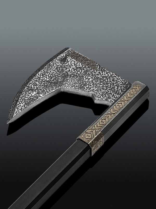 IMG 2 Gimli Axe Replica 1:1 Lord of the Rings Bearder Axe - Image 2