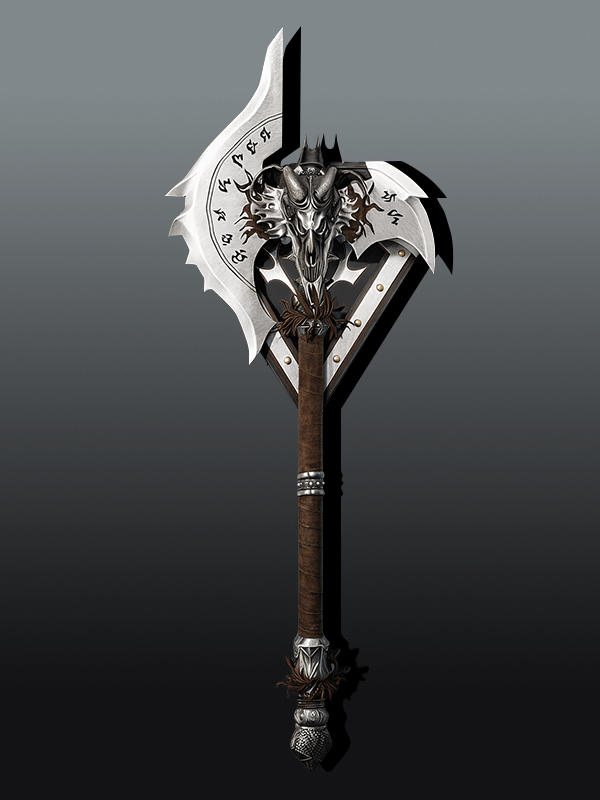 Two-Handed WOW 1:1 Shadowmourne Metal Replica Axe - Image 4