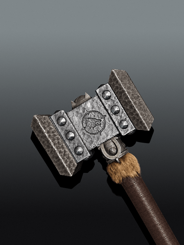 WOW Orgrim Doomhammer Replica WOW Orgrim Doomhammer Replica