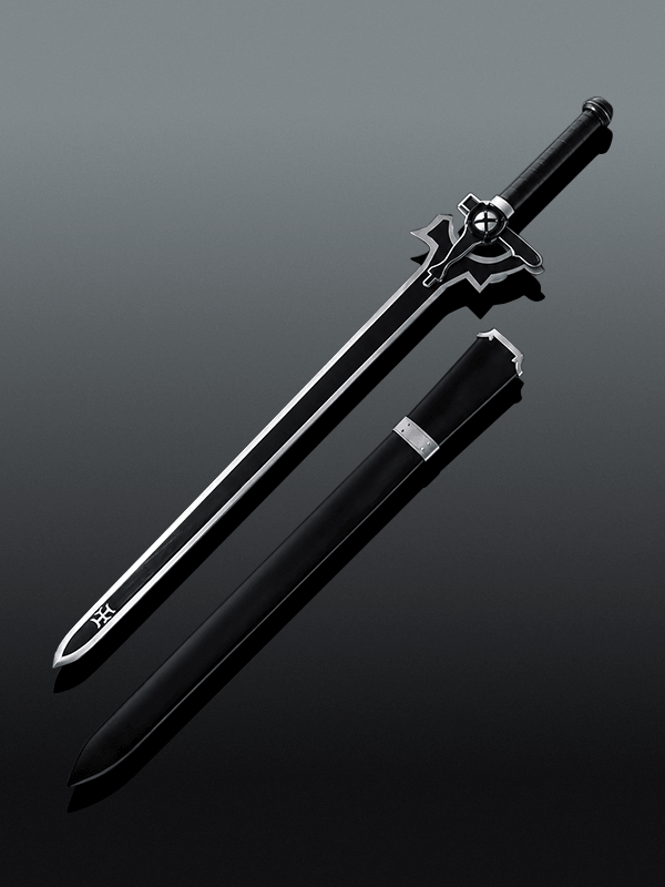 IMG 4 SAO Kirito's Black Elucidator Sword Replica - Image 4
