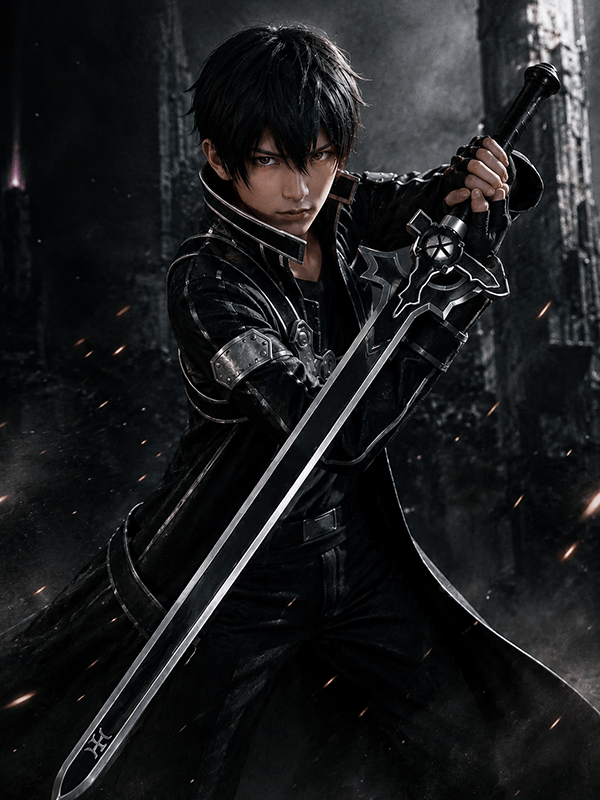 Kirito Elucidator Sword Replica Kirito Elucidator Sword Replica